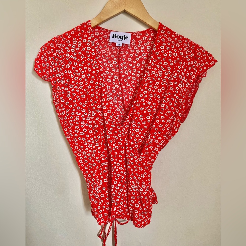 Rouje Lisa Wrap Blouse